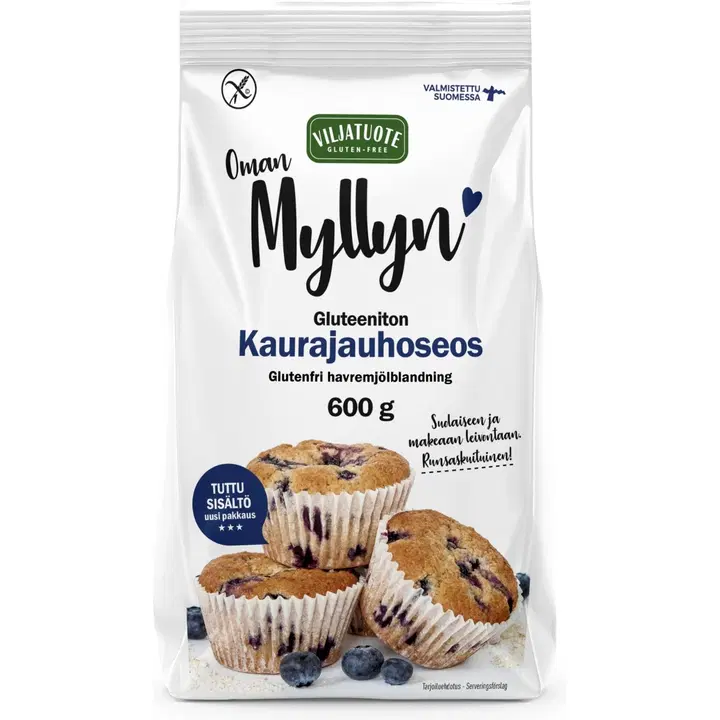 Virtasalmen Viljatuote Gluteeniton Kaurajauhoseos 600g