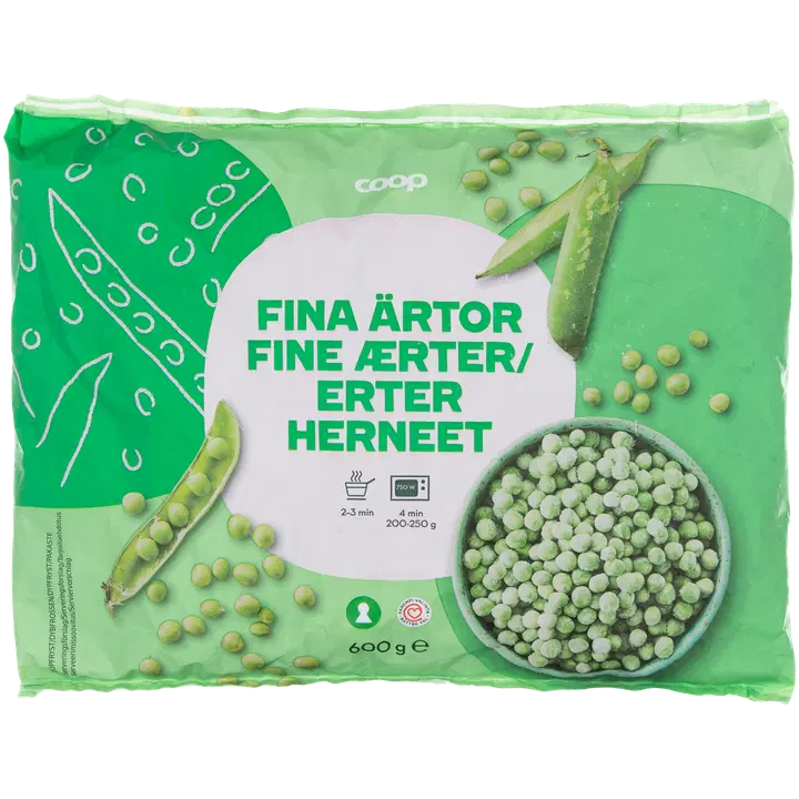 Coop Külmutatud herned 600 g