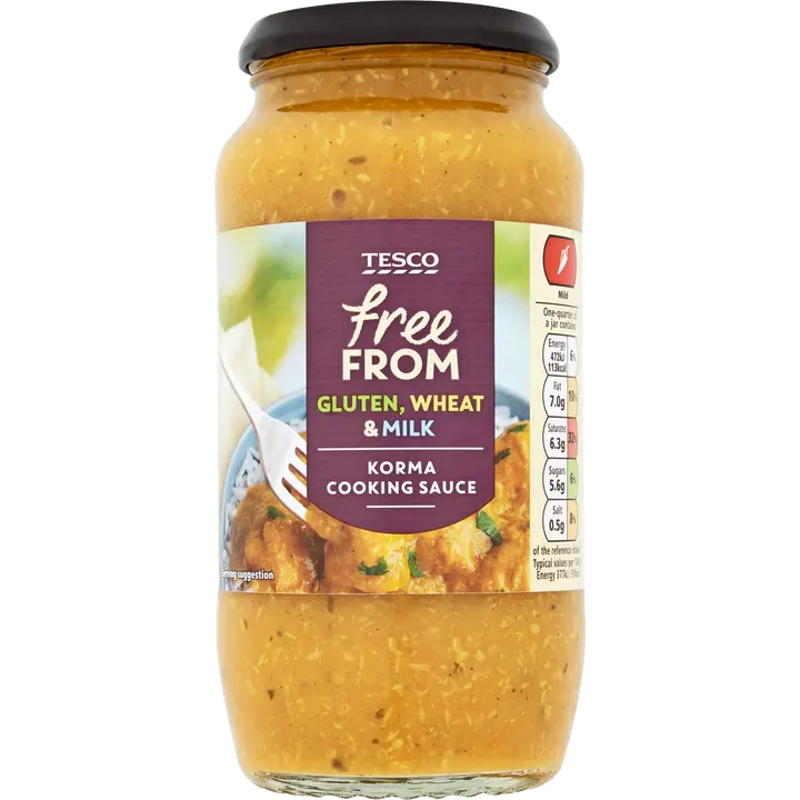Tesco Free From 500g Korma kastike gluteeniton maidoton