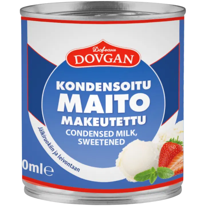 Dovgan Kondensoitu maito, makeutettu 397g