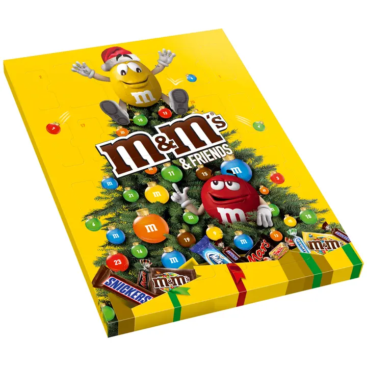 M&M'S & Friends joulukalenteri 361g