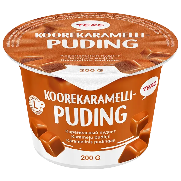 Tere Laktoosivaba koorekaramellipuding, 200 g
