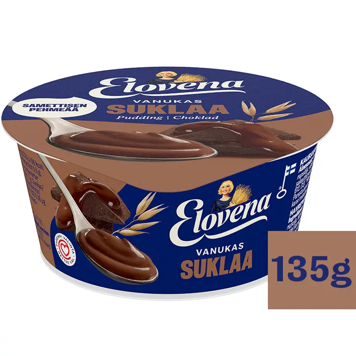 Elovena 135g suklaa vanukas