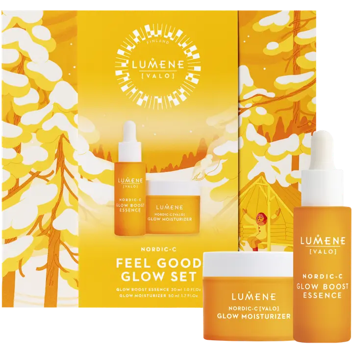 Kinkekomplekt Lumene Valo Feel Good Glow Set