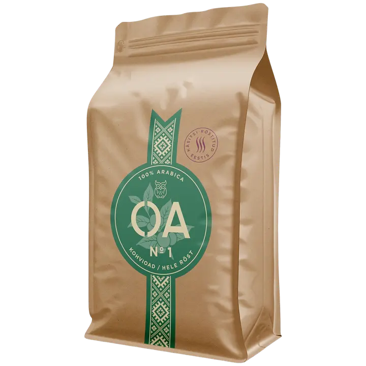 Oa Kohviuba No.1 hele röst , 1 kg