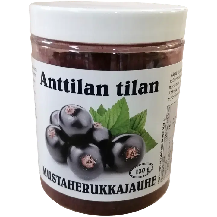 Anttilan Tilan mustaherukkajauhe 130g