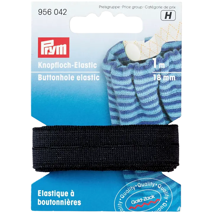 Prym reikäkuminauha 18mm 1m/pakkaus