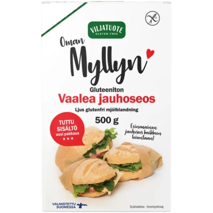 Virtasalmen Viljatuote Vaalea gluteeniton jauhoseos 500g