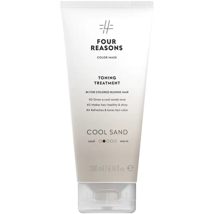 Four Reasons Color Mask Toning Treatment Cool Sand sävyttävä tehohoito 200 ml