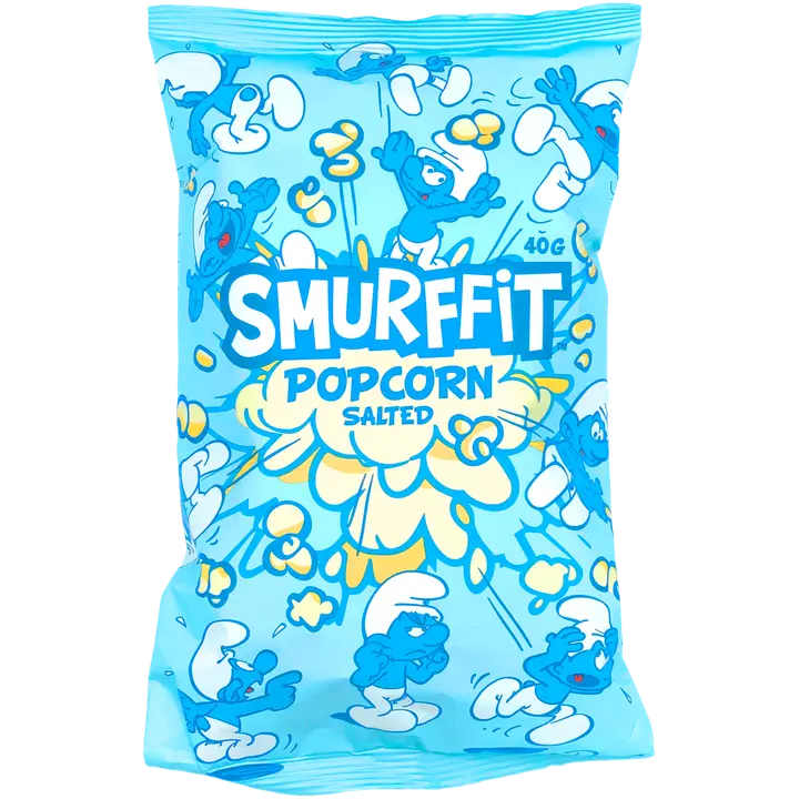 Smurffit suolattu popcorn 40g