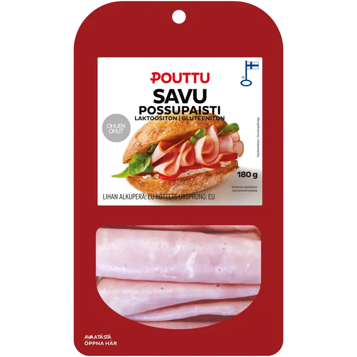 Pouttu Ohuen Ohut Possupaisti 180g