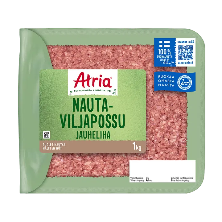Atria Nauta-Viljapossu Jauheliha 1kg