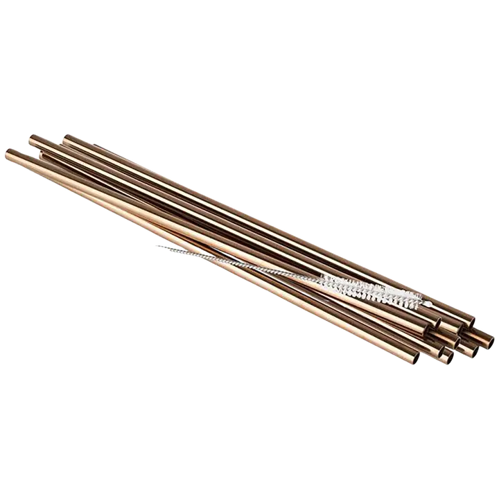 Joogikõrred 21,5 cm ø 8 mm 10 tk r/v teras + hari