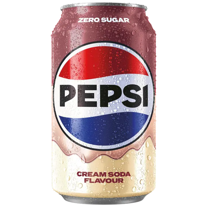 Pepsi Zero Sugar Cream Soda virvoitusjuoma 0,33 l