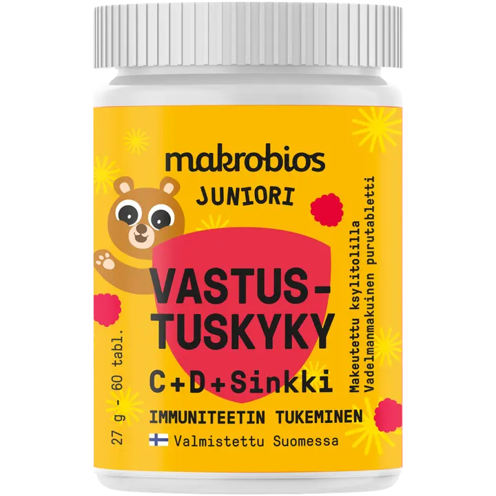 Makrobios Juniori Vastustuskyky 60 tablettia 27g