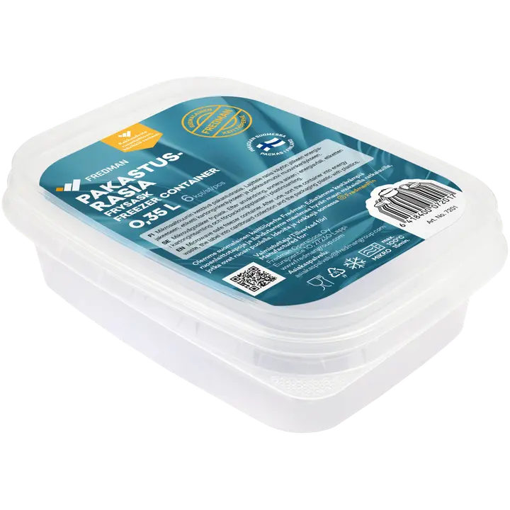 Fredman pakastusrasia 0,35l mikronkestävä x 6 kpl