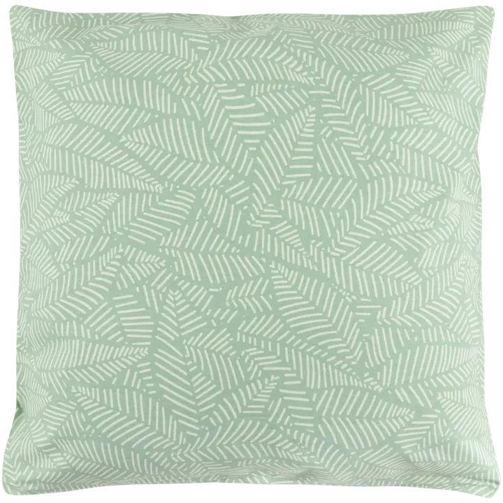 House sisustustyynynpäällinen Outline leaves 50x50 cm vihreä