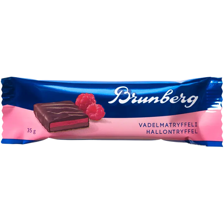 Brunberg Vadelmatryffelipatukka 35g