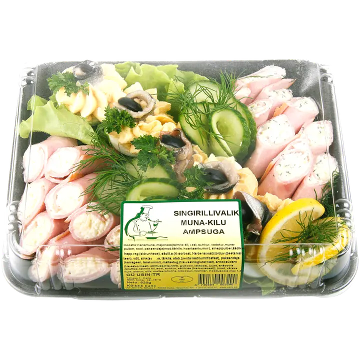 Singirullivalik muna-kiluampsuga 520 g