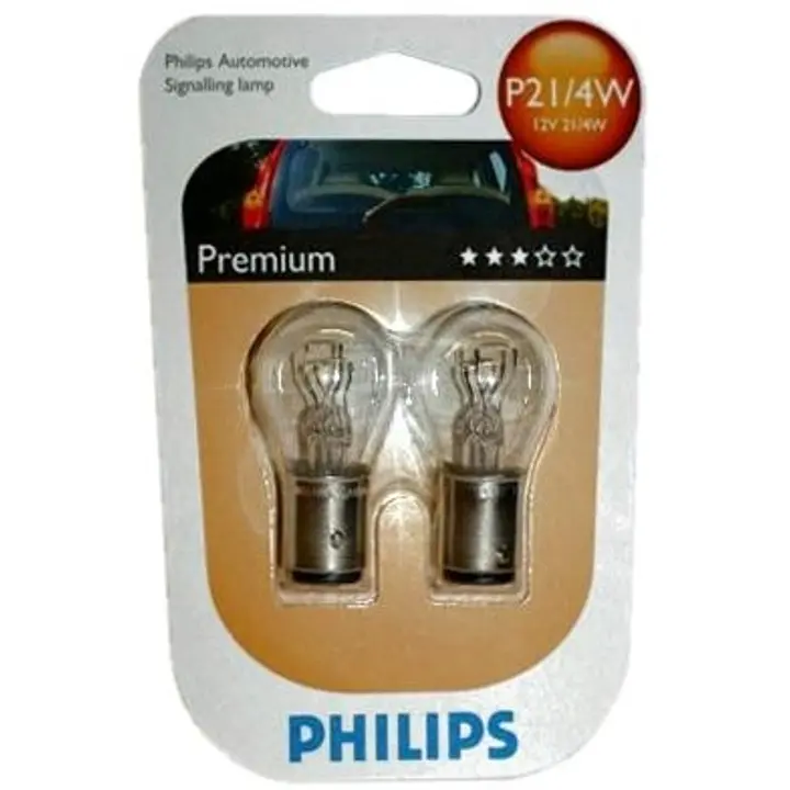 Autolamp P21/4W Premium pidur/taga 12V 21/4W 2 tk
