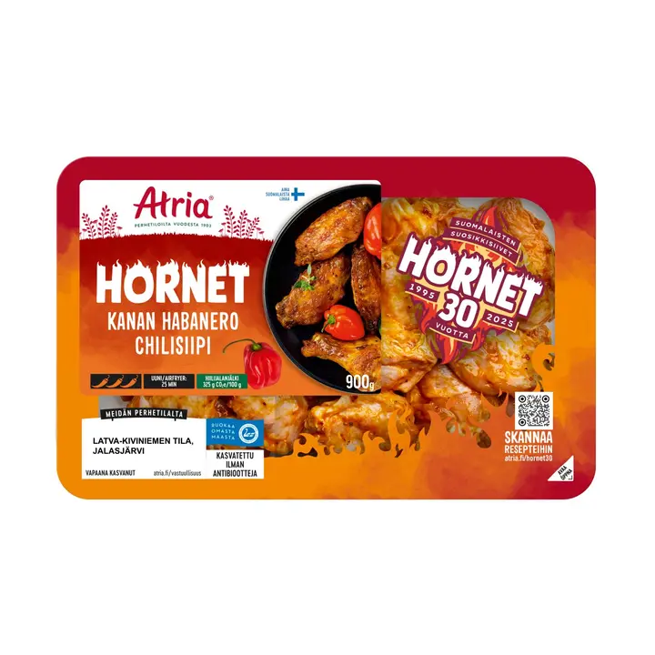 Atria Kanan Hornet Habanero Chilisiipi 900g