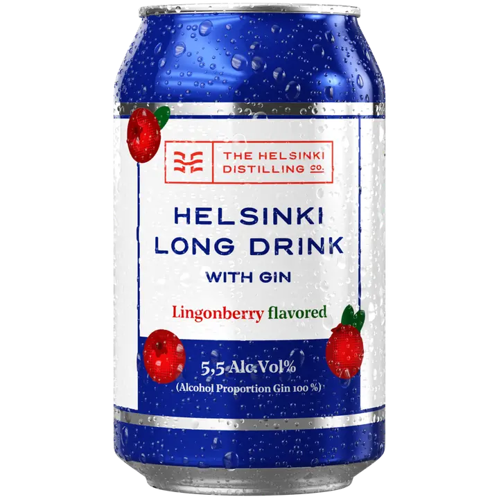 Helsinki Long Drink Gin&Lingonberry 5,5 % 0,33 l tlk