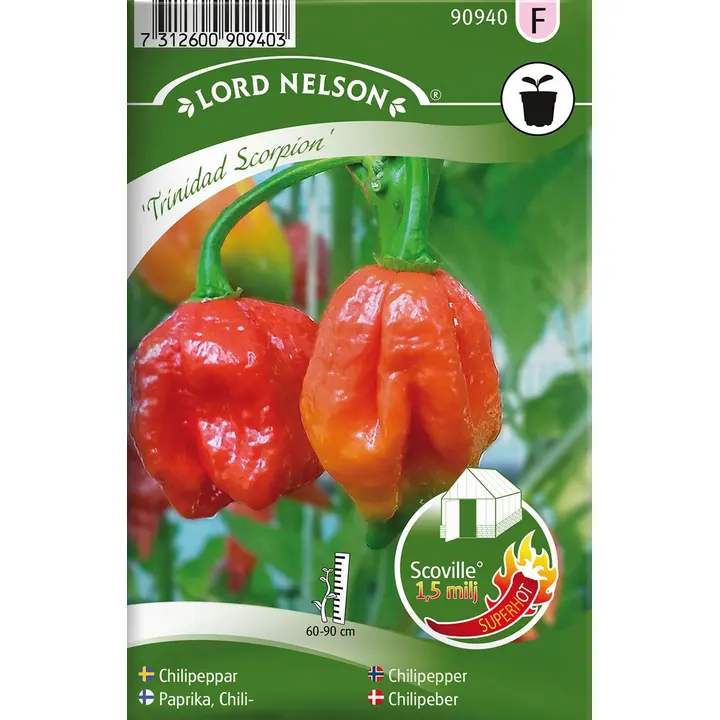 90940 paprika chili- trinidad scorpion
