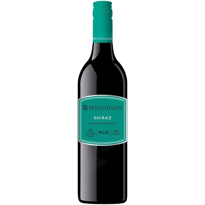 McGuigan Mid Range Shiraz 7,0 til-% 75cl plo