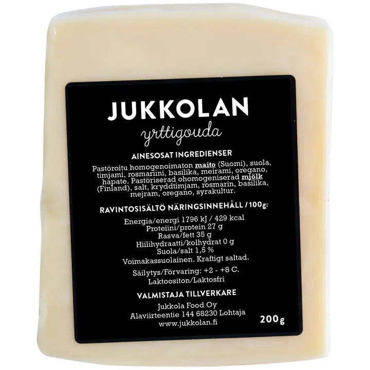 Jukkolan yrttigouda 200 g