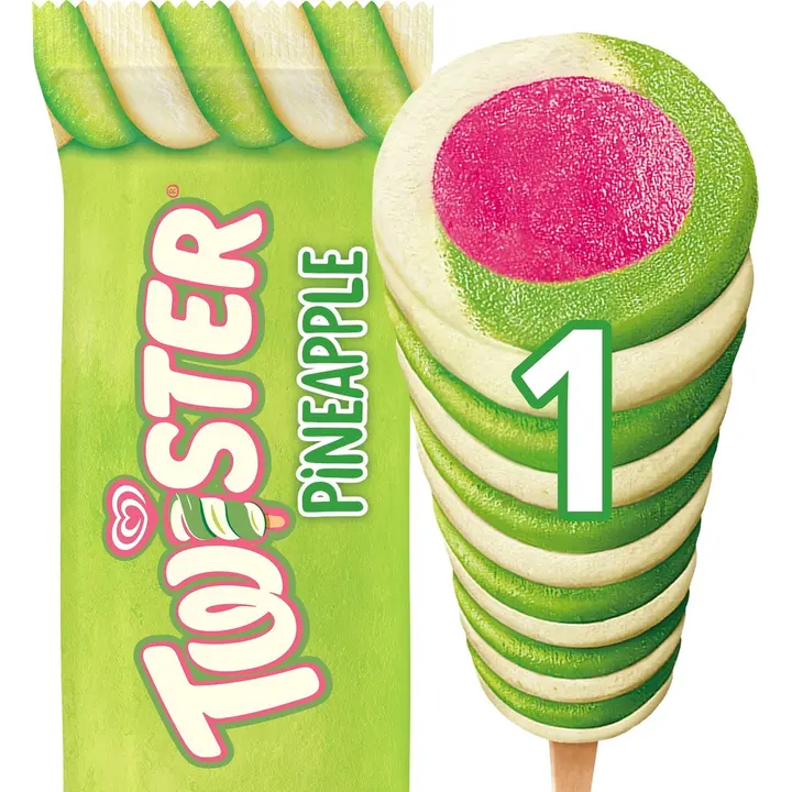 Twister Pineapple Jäätelö 80ml/71g