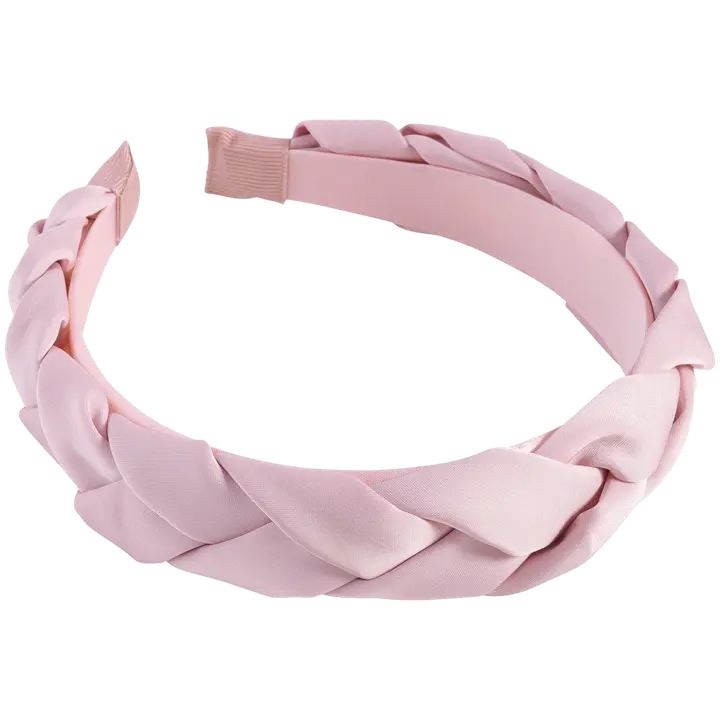 Cailap Lettihiuspanta satiini vaal.pun