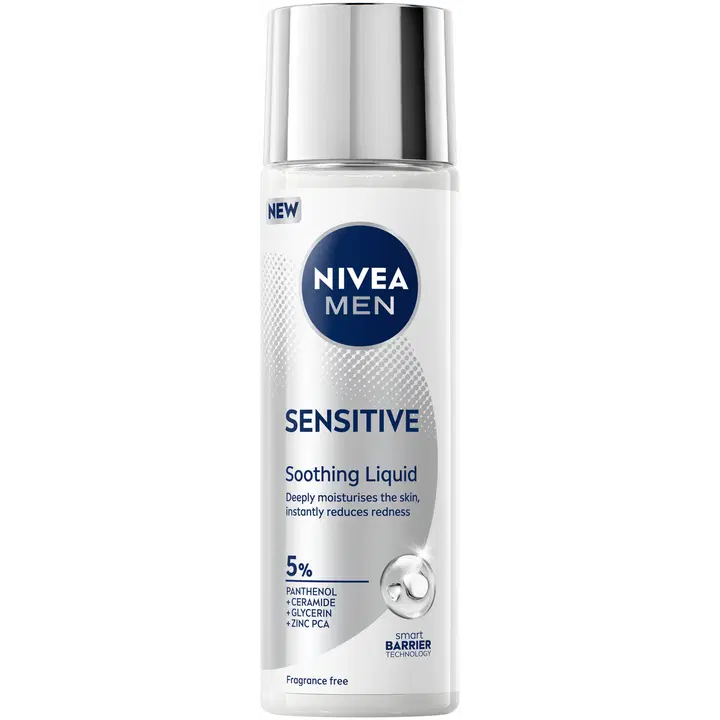 NIVEA MEN 100ml Sensitive Soothing Liquid - nestemäinen kasvovoide