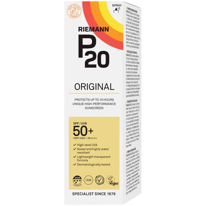 P20 Original SPF50+ spray aurinkosuoja 100ml