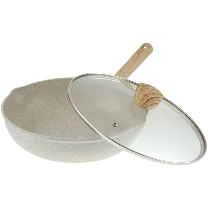 Pann klaaskaanega 28cm beez