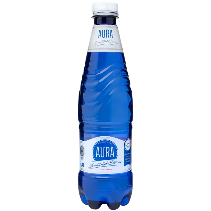 Aura Spring gaasita vesi, 500 ml