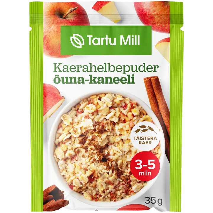 Tartu Mill kaerahelbepuder õuna-kaneeli 35g