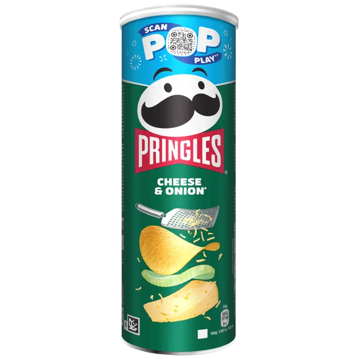 PRINGLES Cheese & Onion 165g