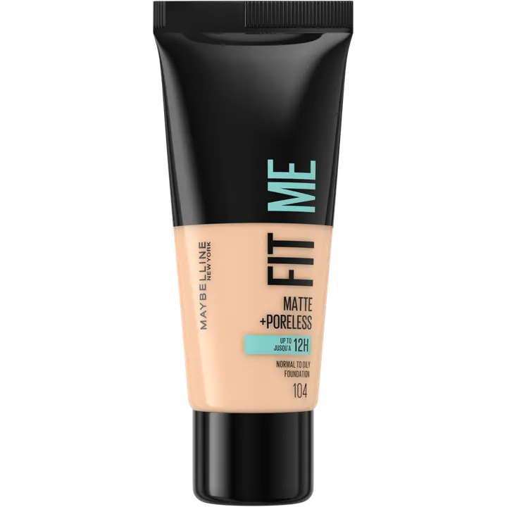 Maybelline New York Fit Me Matte+Poreless -meikkivoide 104 Soft Ivory 30ml