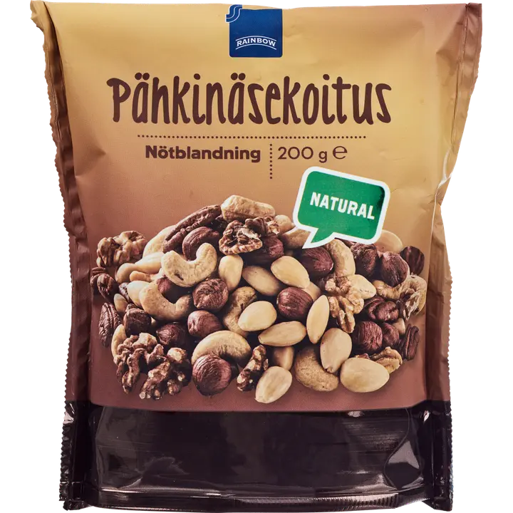 Rainbow pähklisegu 200 g