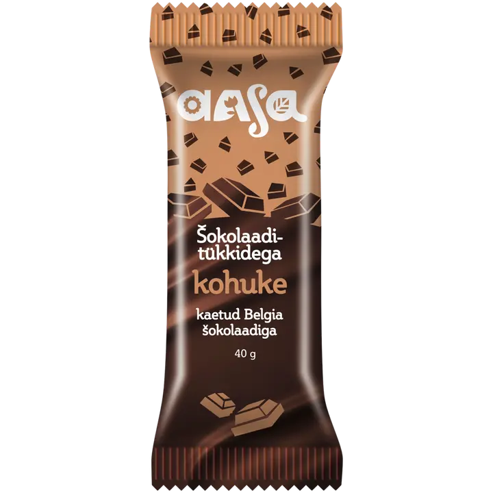 Aasa Šokolaaditükkidega kohuke, 40 g