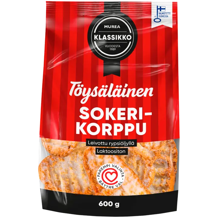 Töysäläinen sokerikorppu 600g