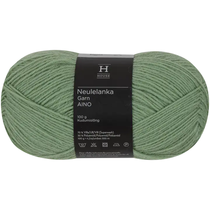 House lanka Aino villasekoite 100 g vaaleanvihreä