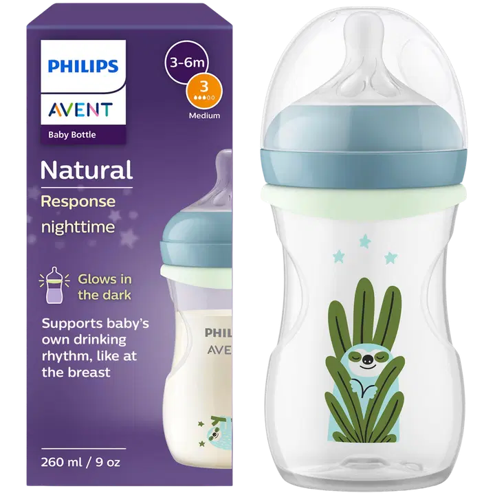 Avent Natural öö lutipudel 260 ml