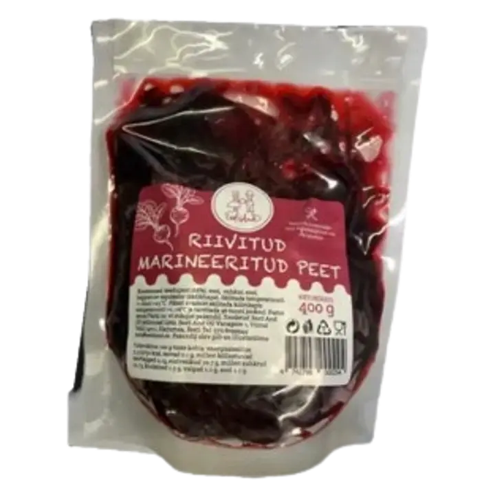 Riivitud marineeritud peet 400g