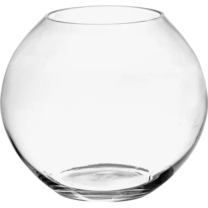 House maljakko Pallo 17 cm kirkas