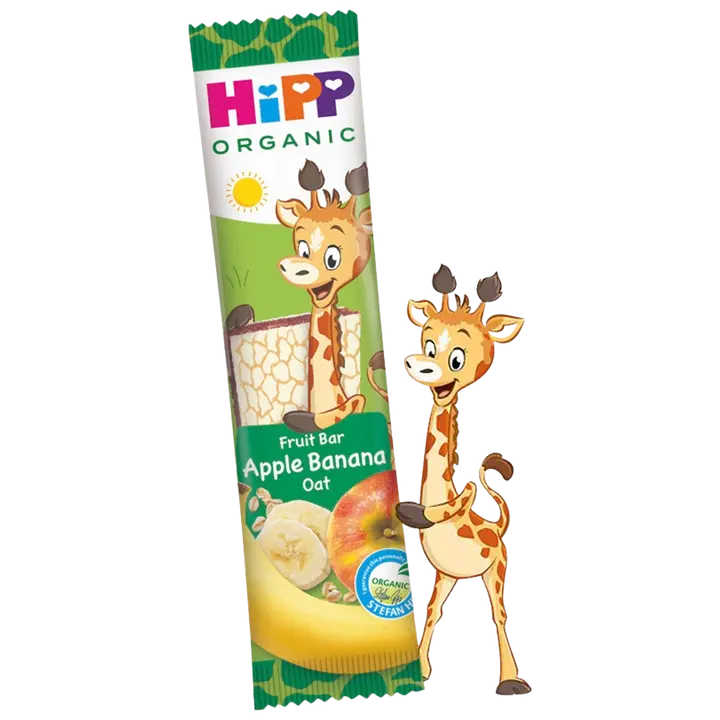 Hipp puuviljasõber õuna-banaani-kaerabatoon 23g, öko, alates 1- eluaastast