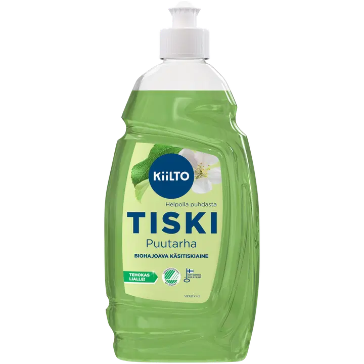 Kiilto biohajoava käsitiskiaine Puutarha 500 ml