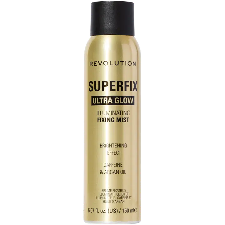 Makeup Revolution superfix extra glow meikinkiinnityssuihke 150ml hehkua lisäävä