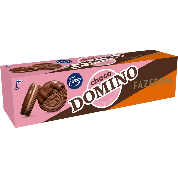 Fazer Domino Choco Fazerina keksi 180 g