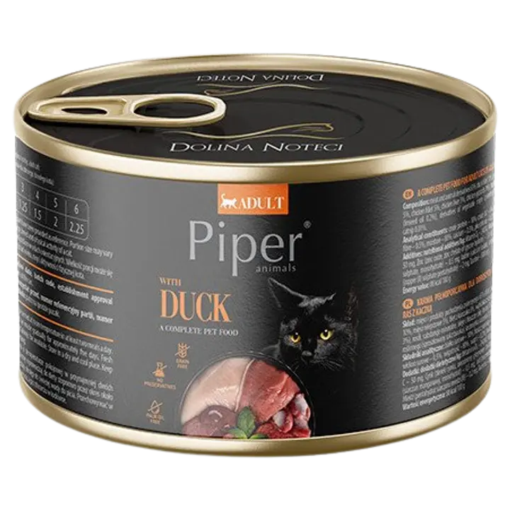 Piper kassi märgtoit pardilihaga 185 g